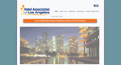 Desktop Screenshot of hotelassociationla.com